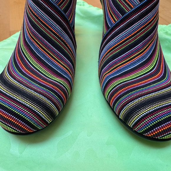 Women's NWOT United Nude Multi Coloured 'Fold' Bootie Sz 41 - Picture 9 of 13